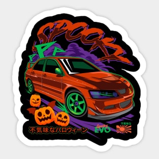 Spooky Evo Sticker